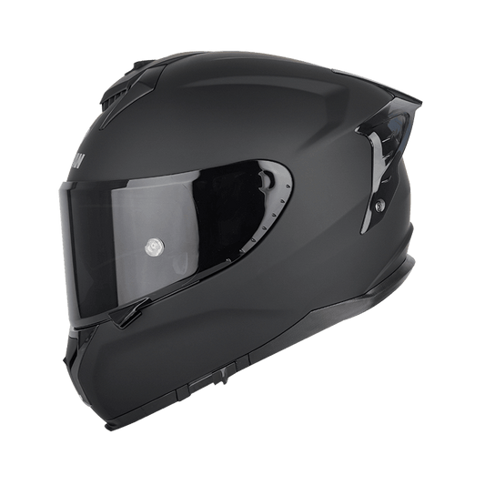 CASCO SOMAN 961-S SOLID SPOILER PLATA