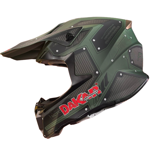 CASCO DAKAR CROSS MILITAR
