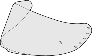 REPUESTO VISOR SPIRIT SP815